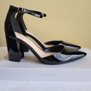Nine West pumps with straps